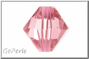 Swarovski� Bicone 5328, 3mm, 223 - light rose, 25 Stk.